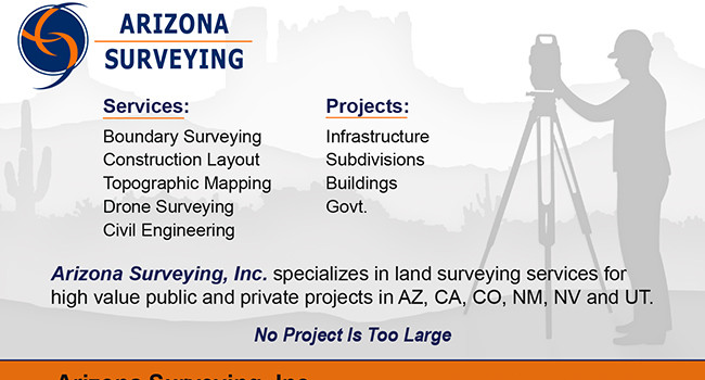 Arizona Surveying Ad Design