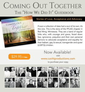 Coming Out Together - Print and Social Media Ad